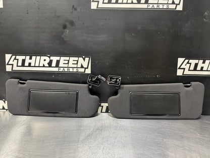 04-06 PONTIAC GTO SUN VISOR SET LH AND RH SIDE DRIVER AND PASSENGER SIDE #L437