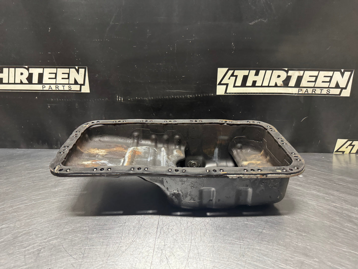 99-00 CIVIC SI B SERIES 1.6L OIL PAN OEM #N470