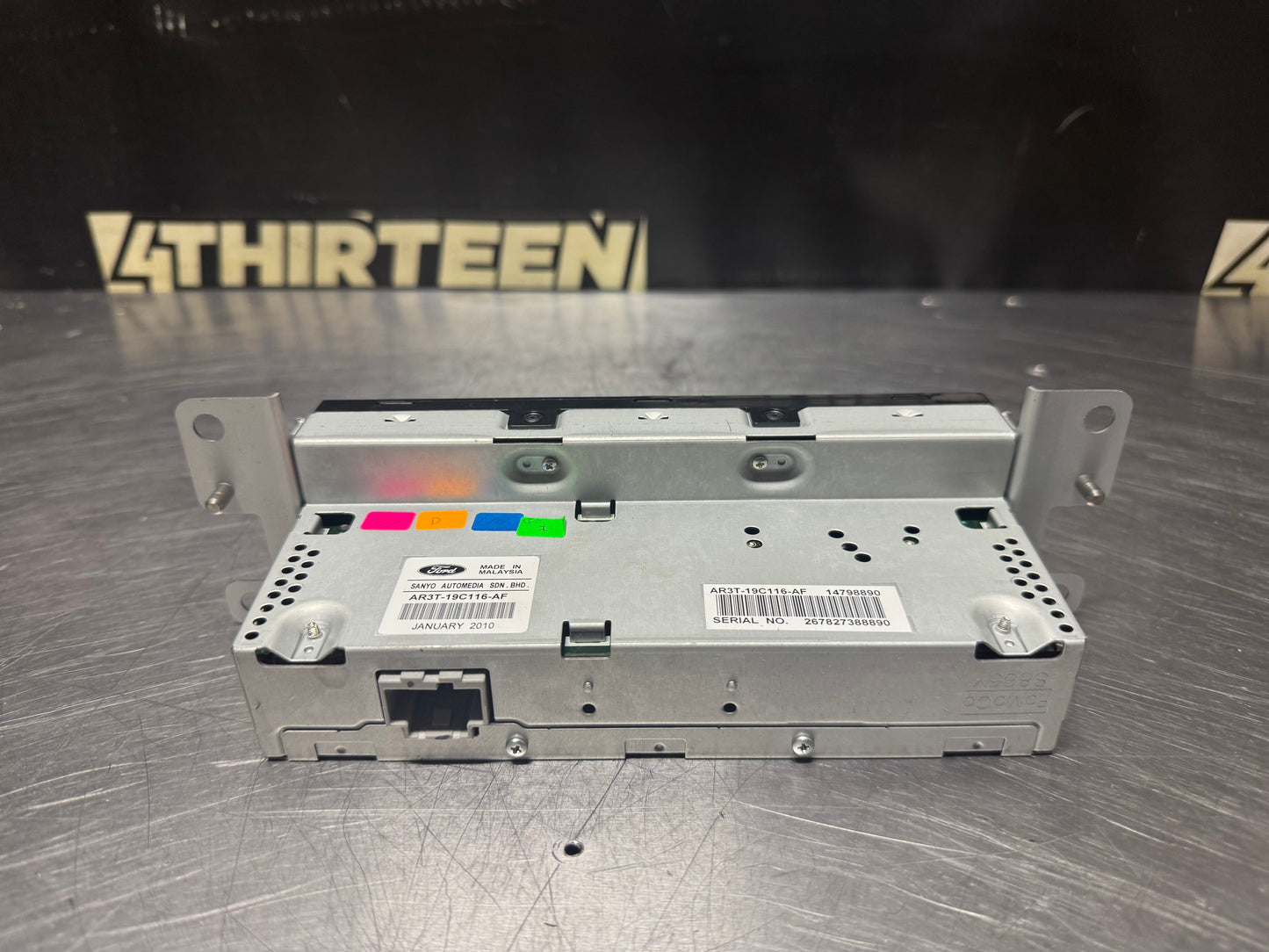2011 FORD MUSTANG RADIO DISPLAY SCREEN AR3T-19C116-AF OEM #N346