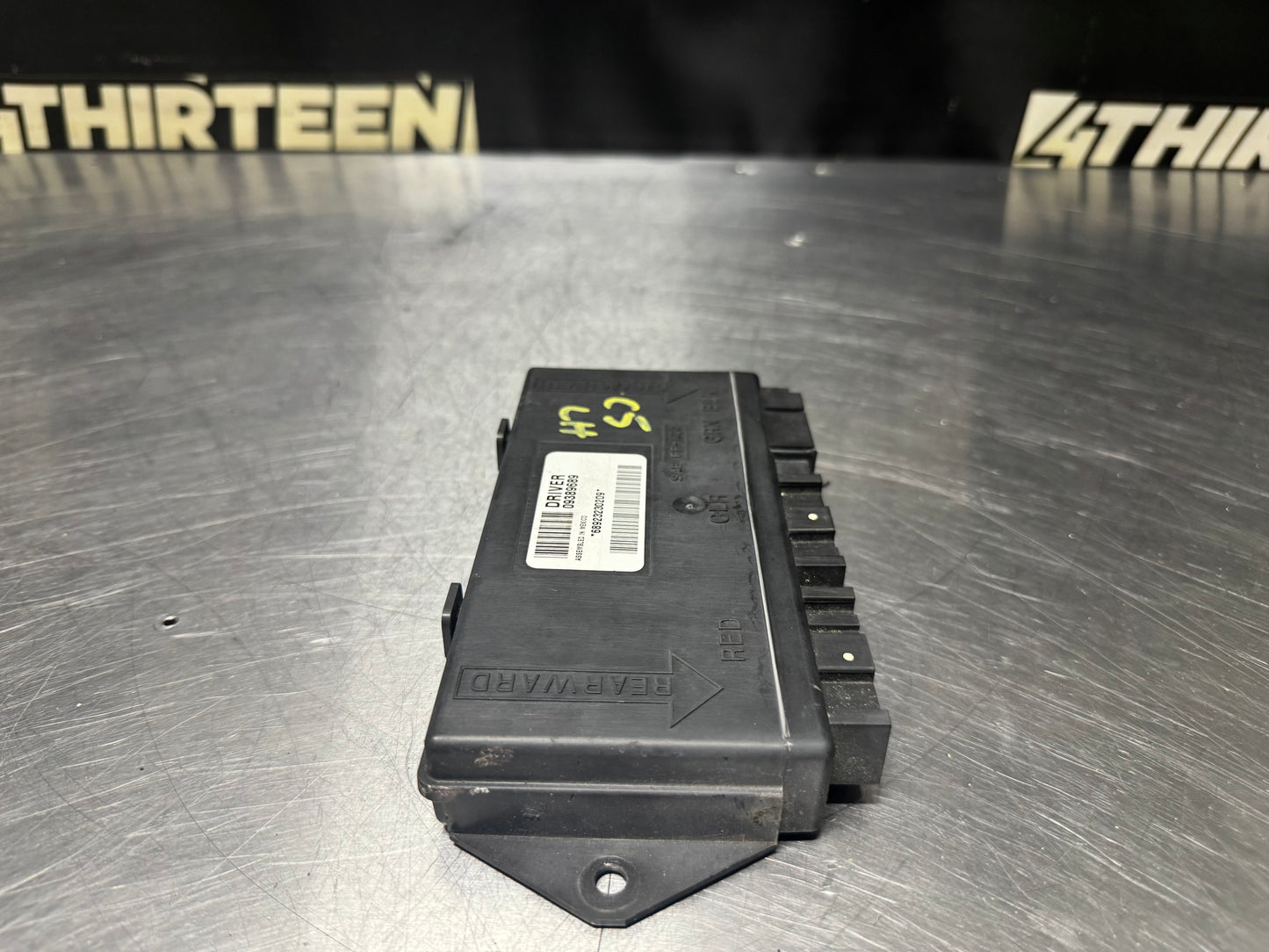 1997-1999 C5 CORVETTE LH DRIVER SIDE DOOR CONTROL MODULE 09389689 USED OEM #N234