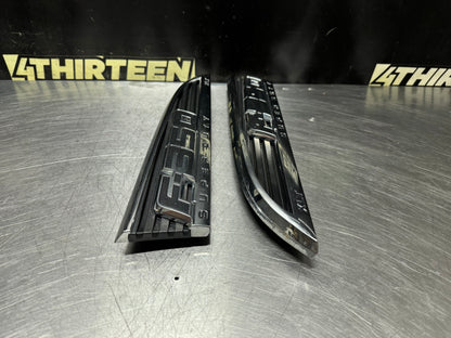 11-16 FORD F350 SUPER DUTY LEFT RIGHT FENDER EMBLEM BADGES OEM #N761