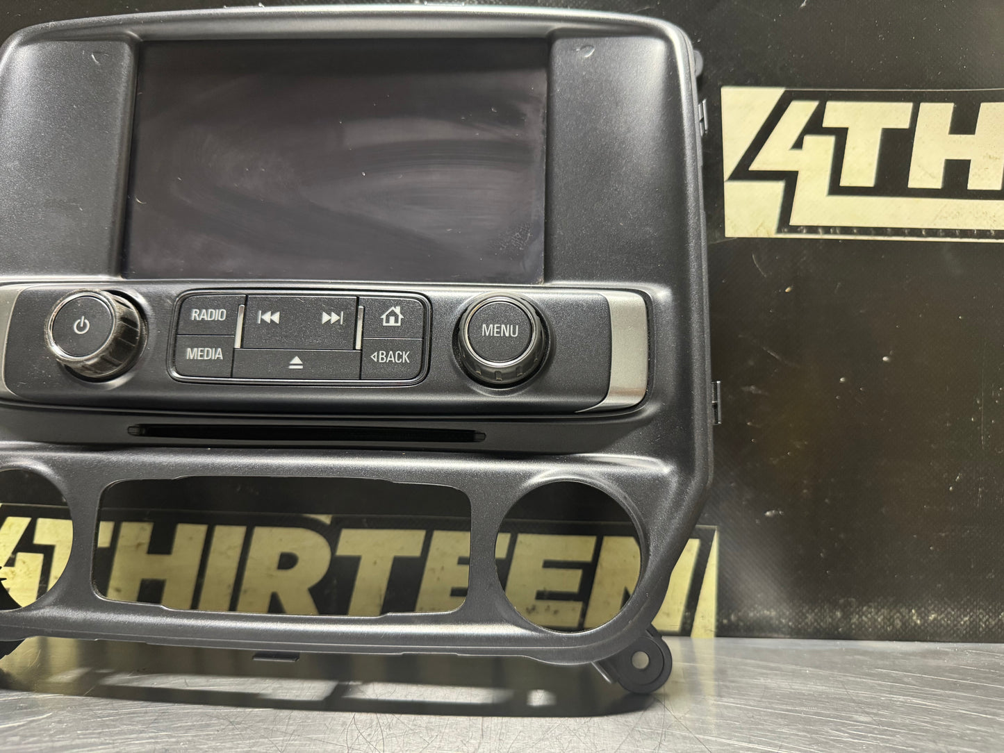 14-18 CHEVY SILVERADO GMC SIERRA CENTER DASH RADIO DISPLAY 815372982 OEM #N598