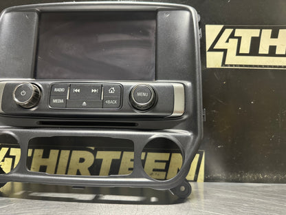 14-18 CHEVY SILVERADO GMC SIERRA CENTER DASH RADIO DISPLAY 815372982 OEM #N598