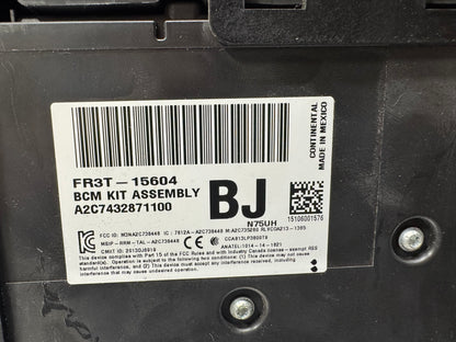2015 FORD MUSTANG GT BCM INTERIOR FUSE BOX FR3T-15604-BK OEM #V59