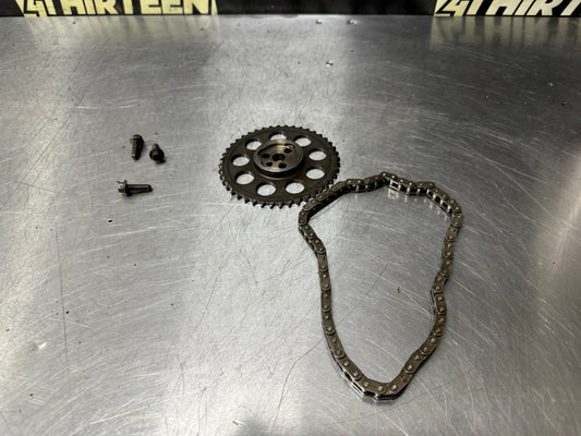 3 BOLT TIMING CHAIN WITH TIMING SPROCKET #N815