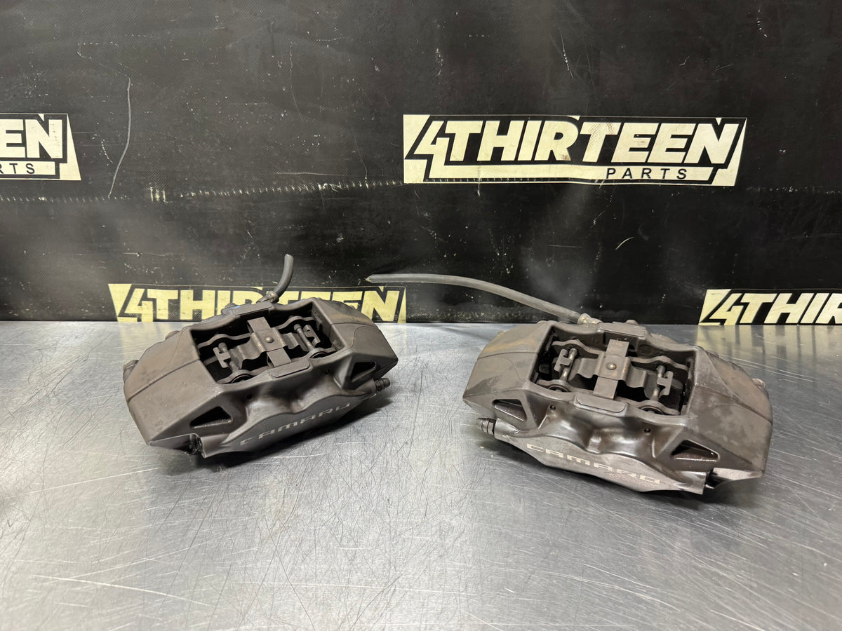16-24 CAMARO SS DRIVER SIDE AND PASSENGER SIDE REAR BREMBO CALIPERS OEM #X3