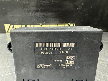 15-22 FORD MUSTANG GT LH DRIVER SIDE DOOR CONTROL MODULE OEM FR3T-14B531-AB #V7