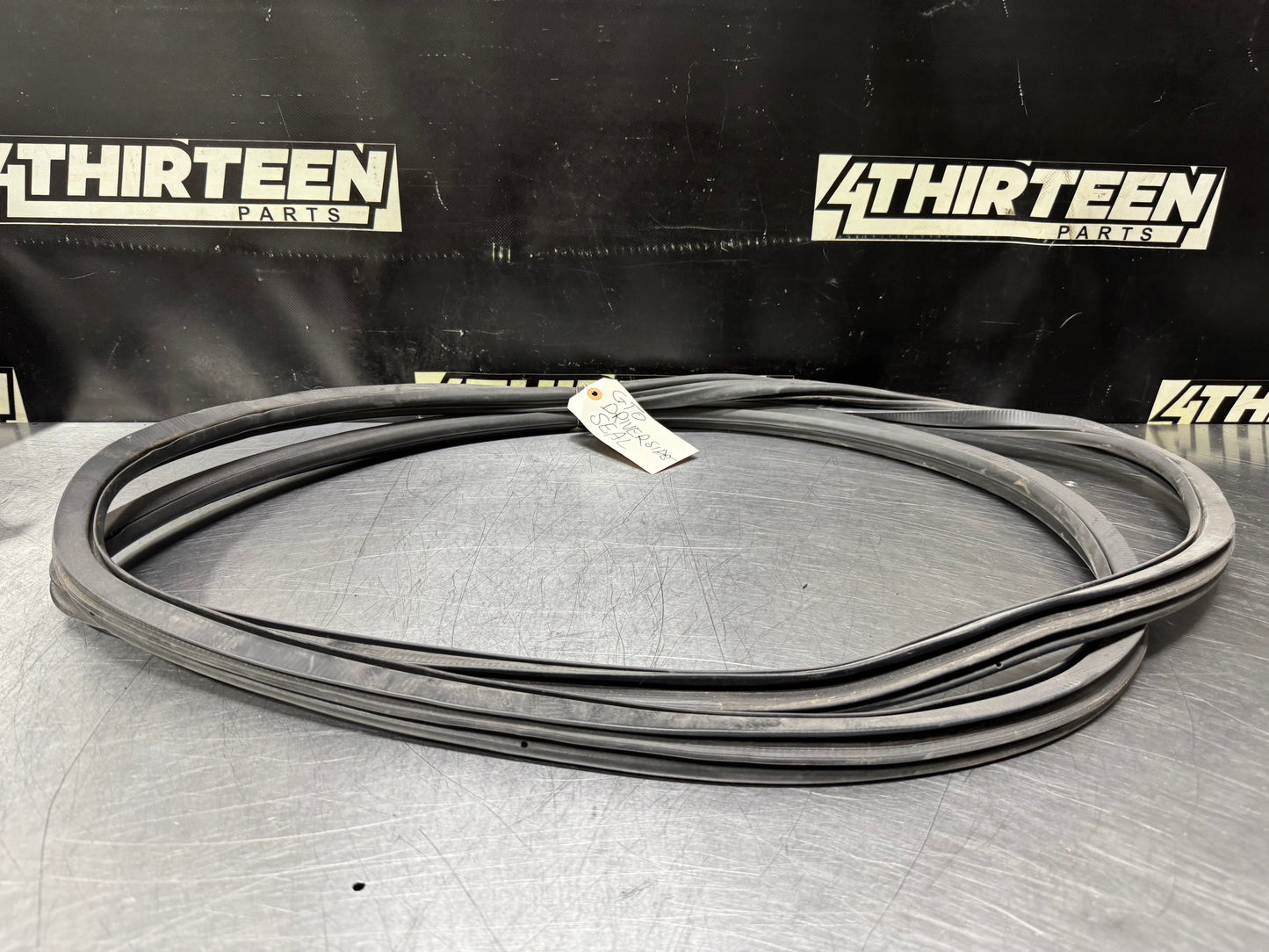 04-06 PONTIAC GTO LH DRIVER DOOR SILL WEATHER STRIP SEAL OEM #N718