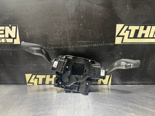 15-17 FORD MUSTANG GT STEERING COLUMN STALK BRACKET HOUSING WITH STALKS OEM #V25