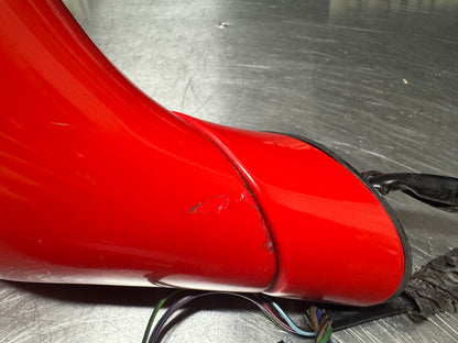 1997-2004 CORVETTE C5 LF DRIVER SIDE MIRROR TORCH RED OEM #N238