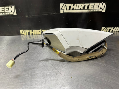 2010-2015 CAMARO HEATED LF DRIVER SIDE MIRROR WHITE #N740