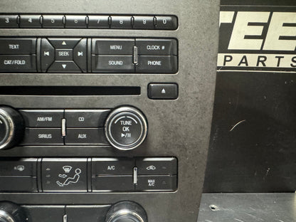 11-14 FORD MUSTANG RADIO TEMPERATURE CONTROL PANEL CR3T-18A802-JA OEM #N345