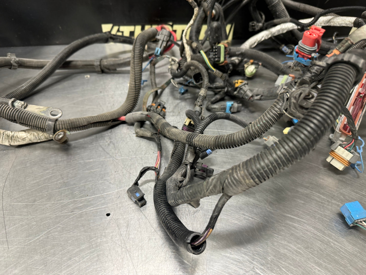 2002 C5 CORVETTE LS1 AUTO ENGINE HARNESS OEM #N445