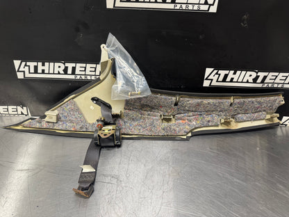 04-06 PONTIAC GTO C PILLAR INTERIOR TRIM SET LH AND RH WITH SEAT BELTS #L421