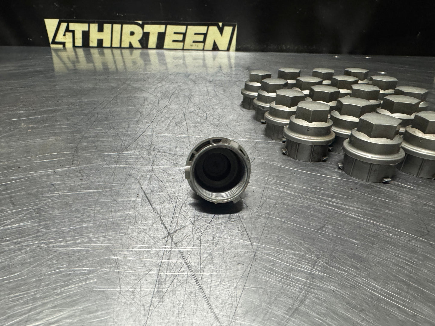 97-04 C5 CORVETTE LUG NUT COVERS SET OF 18 OEM #N460