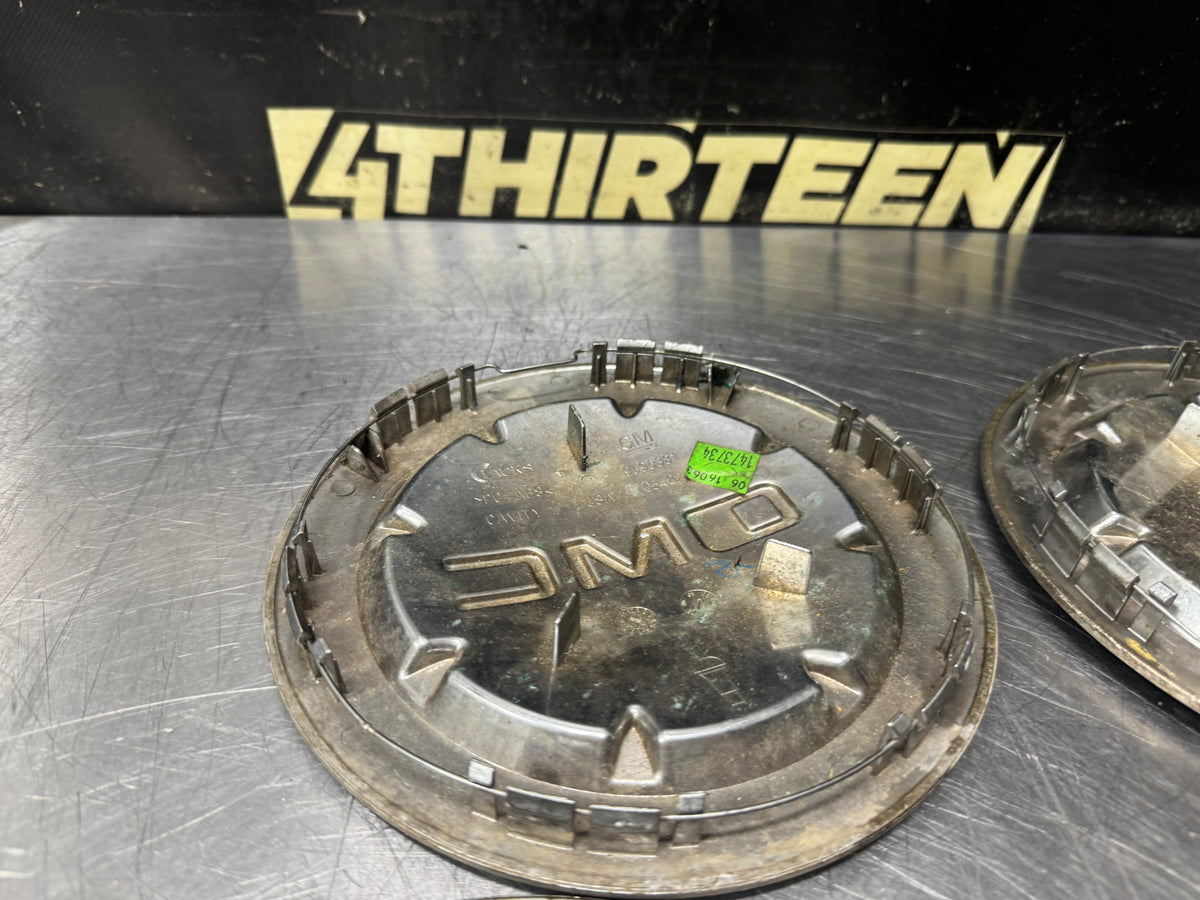 08-13 GMC SIERRA CENTER CAPS SET OF (4) 9596381 OEM #X13