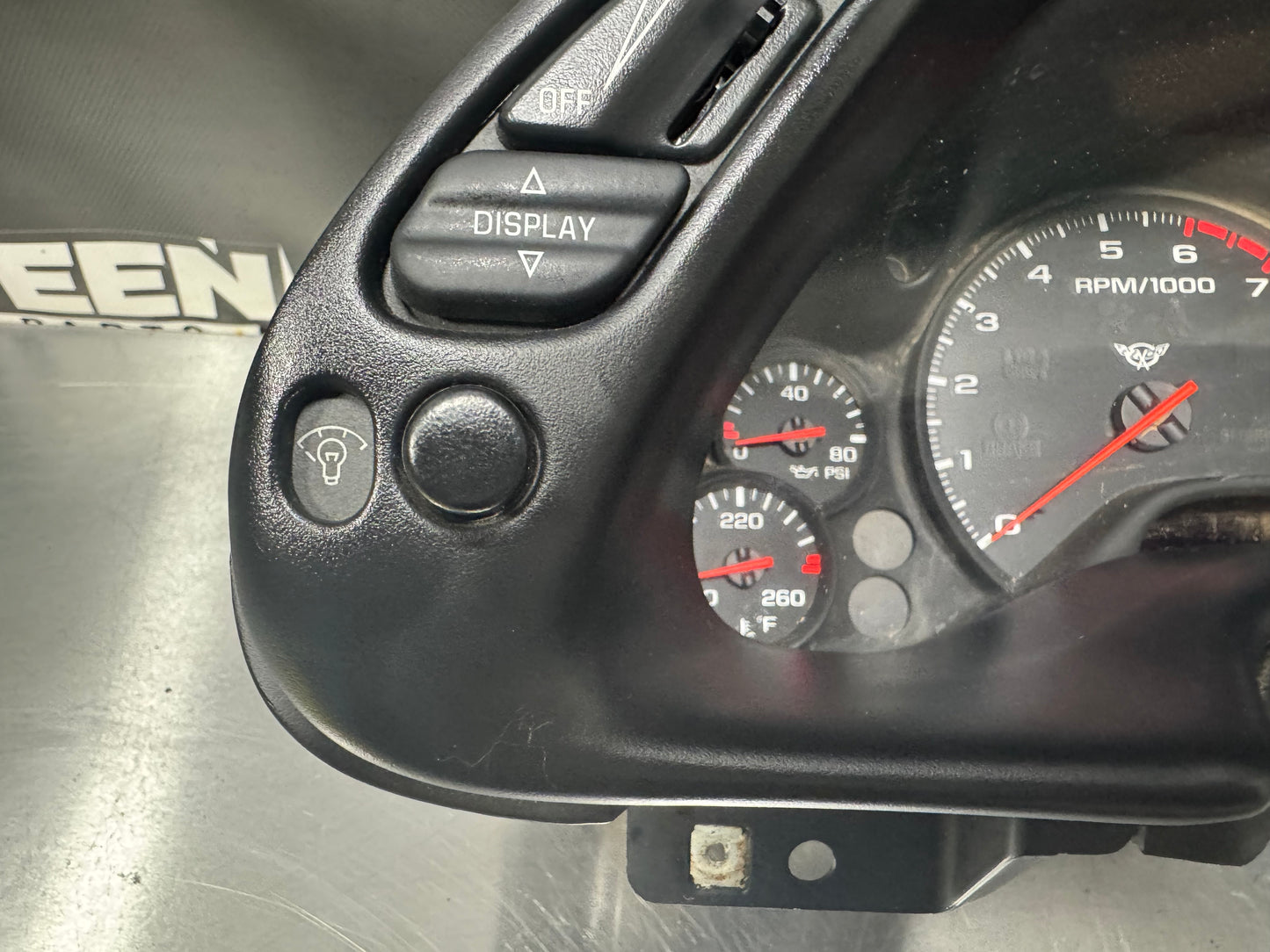 1997 - 2004 CORVETTE C5 OEM USED CLUSTER #L344