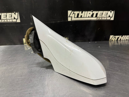 2010-2015 CAMARO HEATED LF DRIVER SIDE MIRROR WHITE #N740