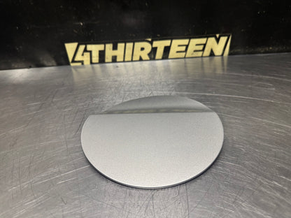 15-17 FORD MUSTANG GT FUEL DOOR GAS LID TANK COVER SILVER OEM #V28