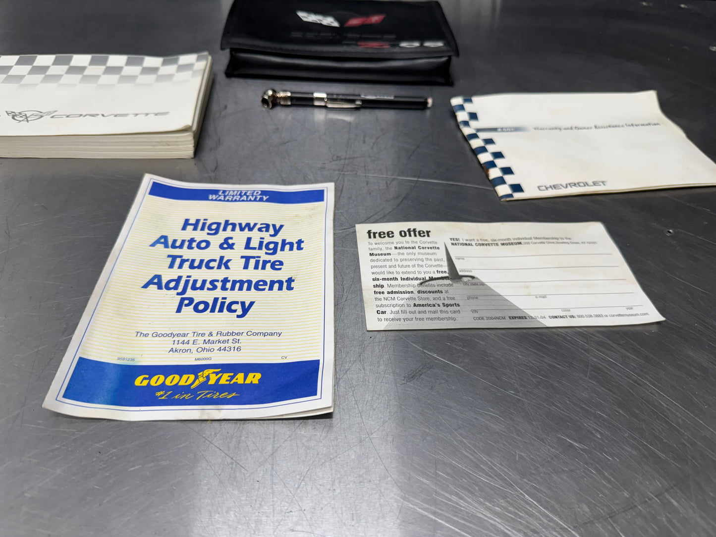 2004 C5 CORVETTE Z06 OWNERS MANUAL OEM #L274