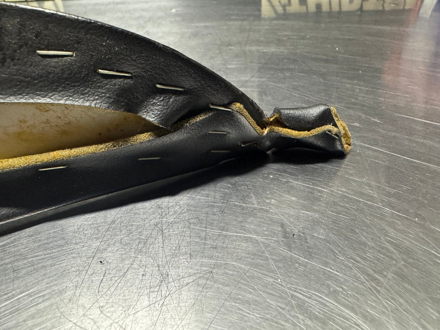 1997-2004 C5 CORVETTE RH PASSENGER FRONT A PILLAR TRIM EBONY OEM #N263
