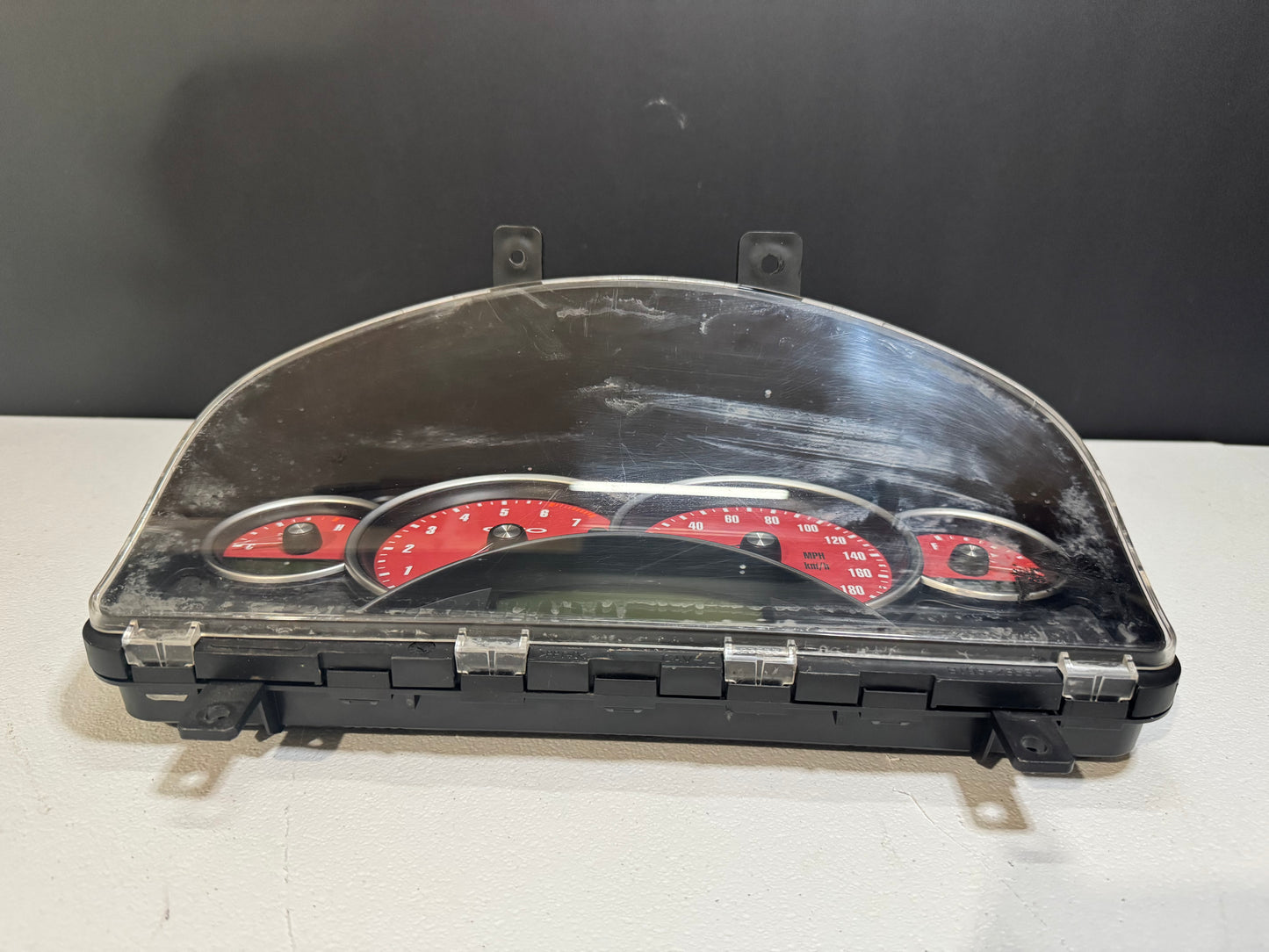 04-06 PONTIAC GTO INSTRUMENT GAUGE CLUSTER RED 92174647 OEM #K10