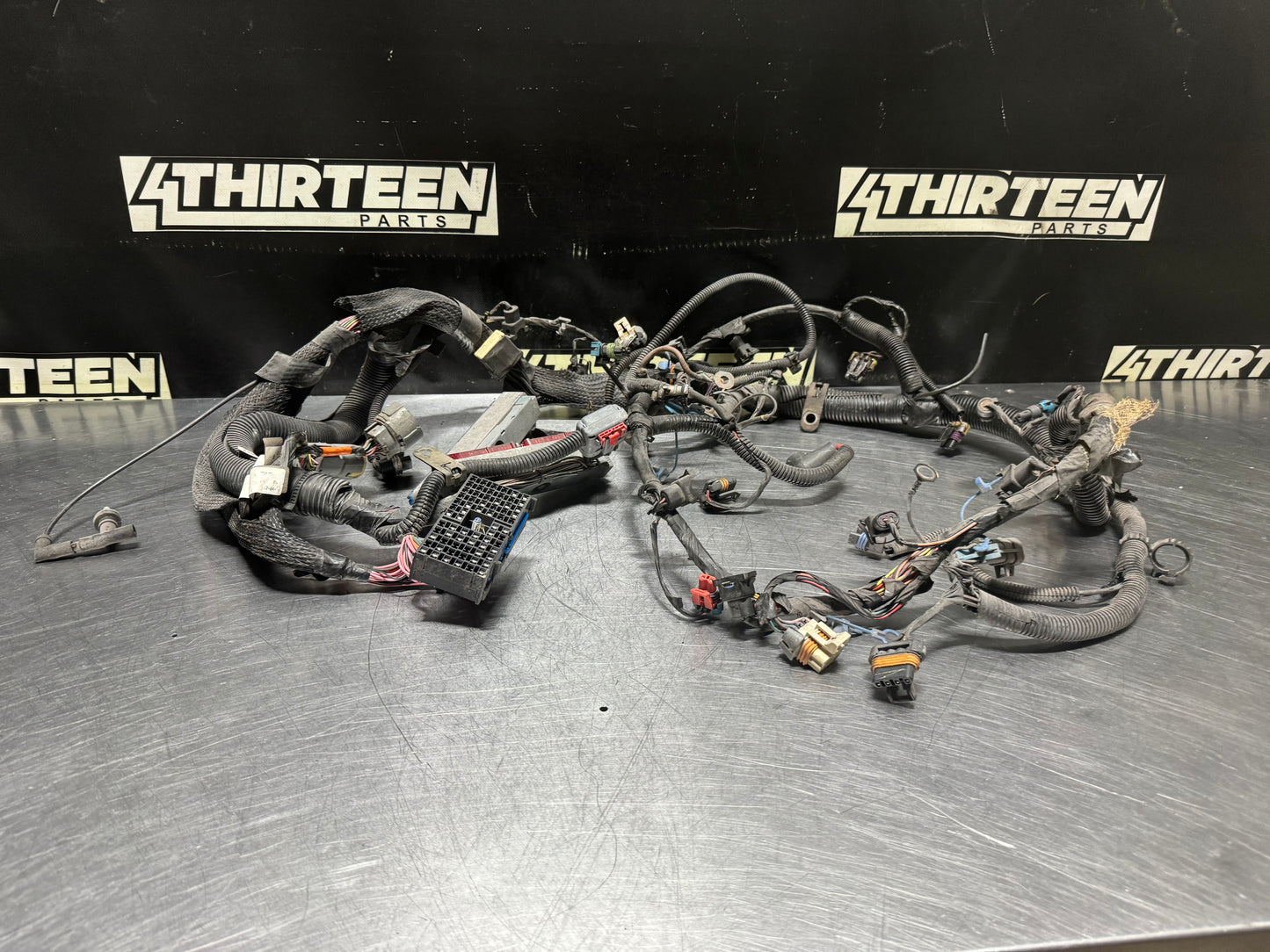02 CAMARO SS LS1 AUTOMATIC ENGINE HARNESS OEM #N689