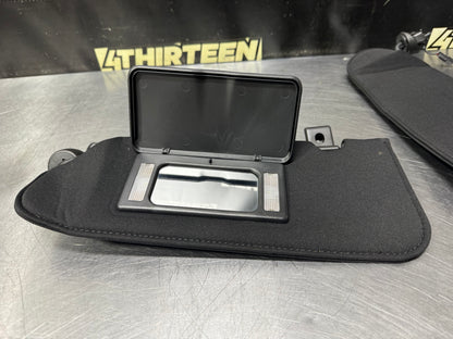 05-13 C6 CORVETTE SUNVISOR LIGHTED VANITY MIRROR PAIR