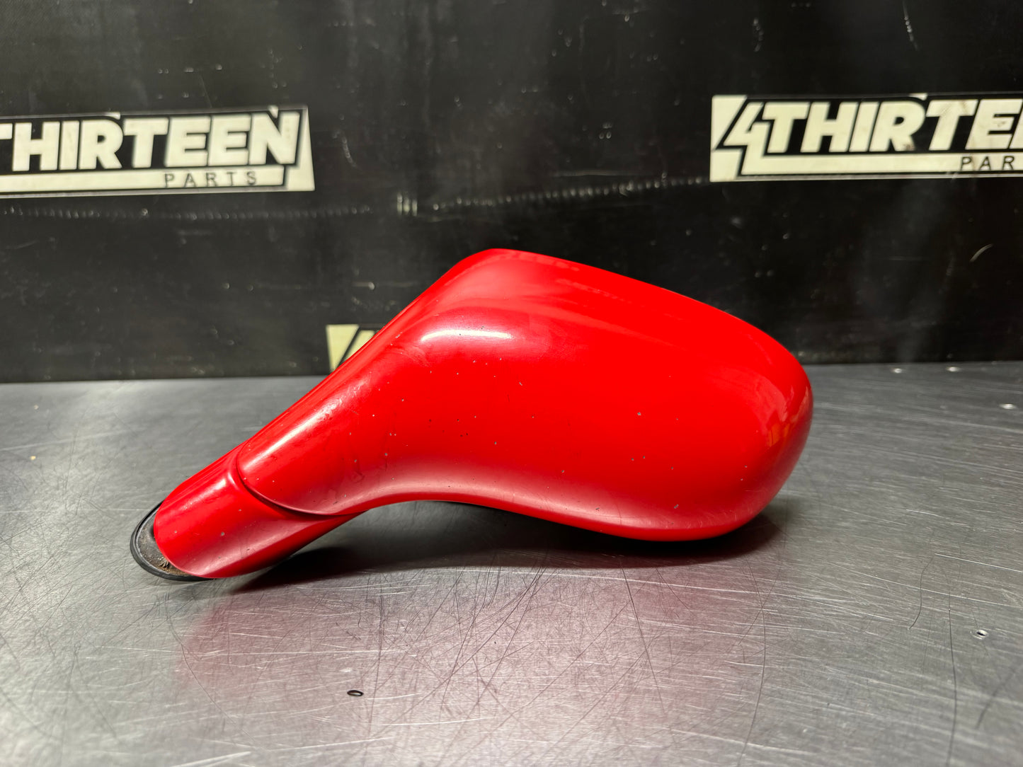 1997-2004 CORVETTE C5 LF DRIVER SIDE MIRROR TORCH RED #N738