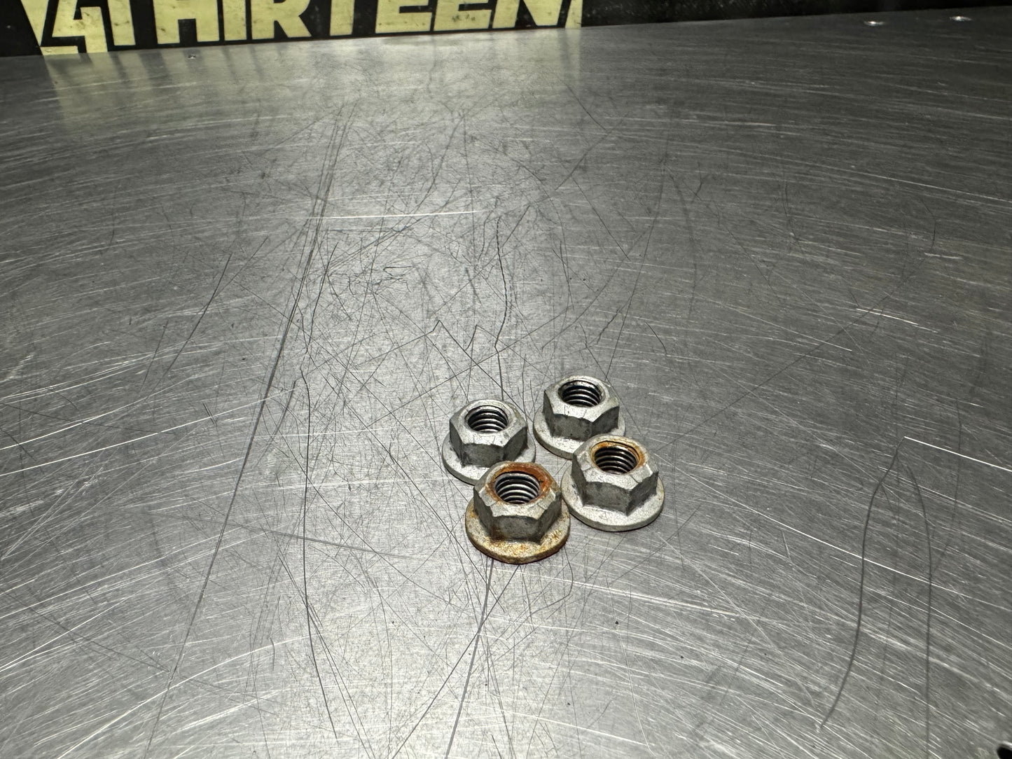 1997 - 2004 CORVETTE C5 SEAT TRACK NUT SET OEM #N557
