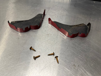 2004 PONTIAC GTO SIDE SKIRT ROCKER END CAPS RED OEM #250