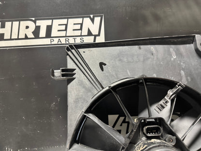 97-04 C5 CORVETTE DUAL RADIATOR FAN W/ SHROUD OEM #N206