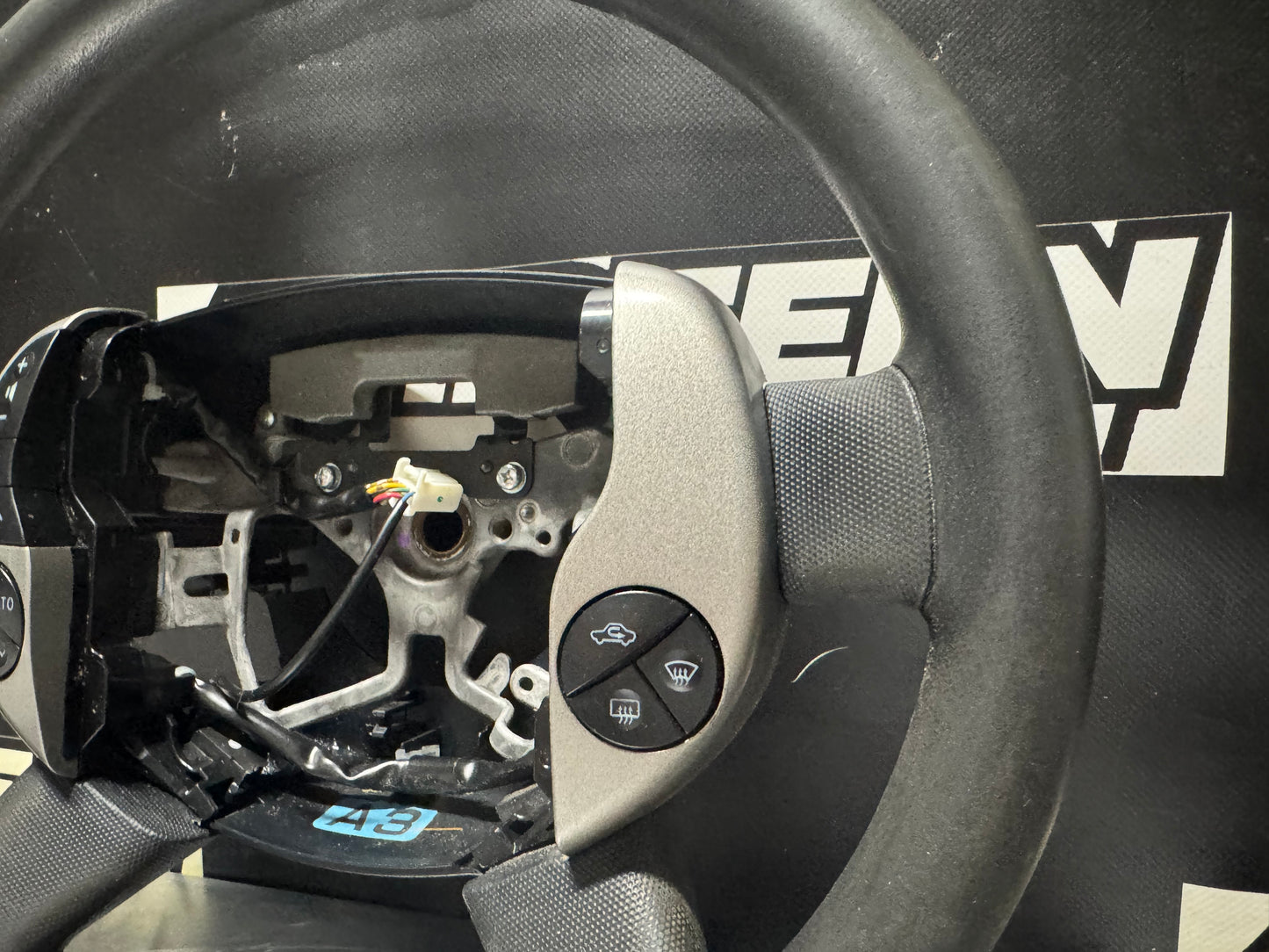 2008 TOYOTA PRIUS STEERING WHEEL OEM #N134