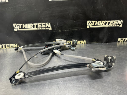 2015 FORD MUSTANG LH DRIVER SIDE WINDOW MOTOR REGULATOR ASSEMBLY OEM #V54