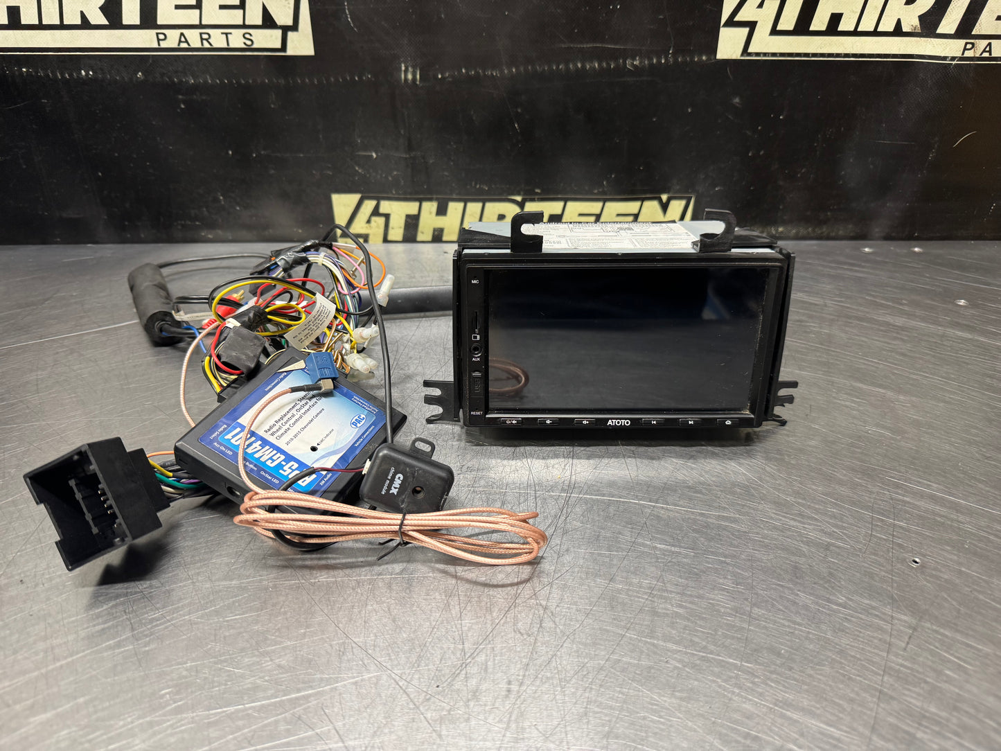 10-15 CAMARO ATOTO ANDROID TOUCHSCREEN RADIO #N845