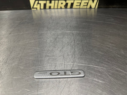 04-06 PONTIAC GTO DASH EMBLEM OEM #N947