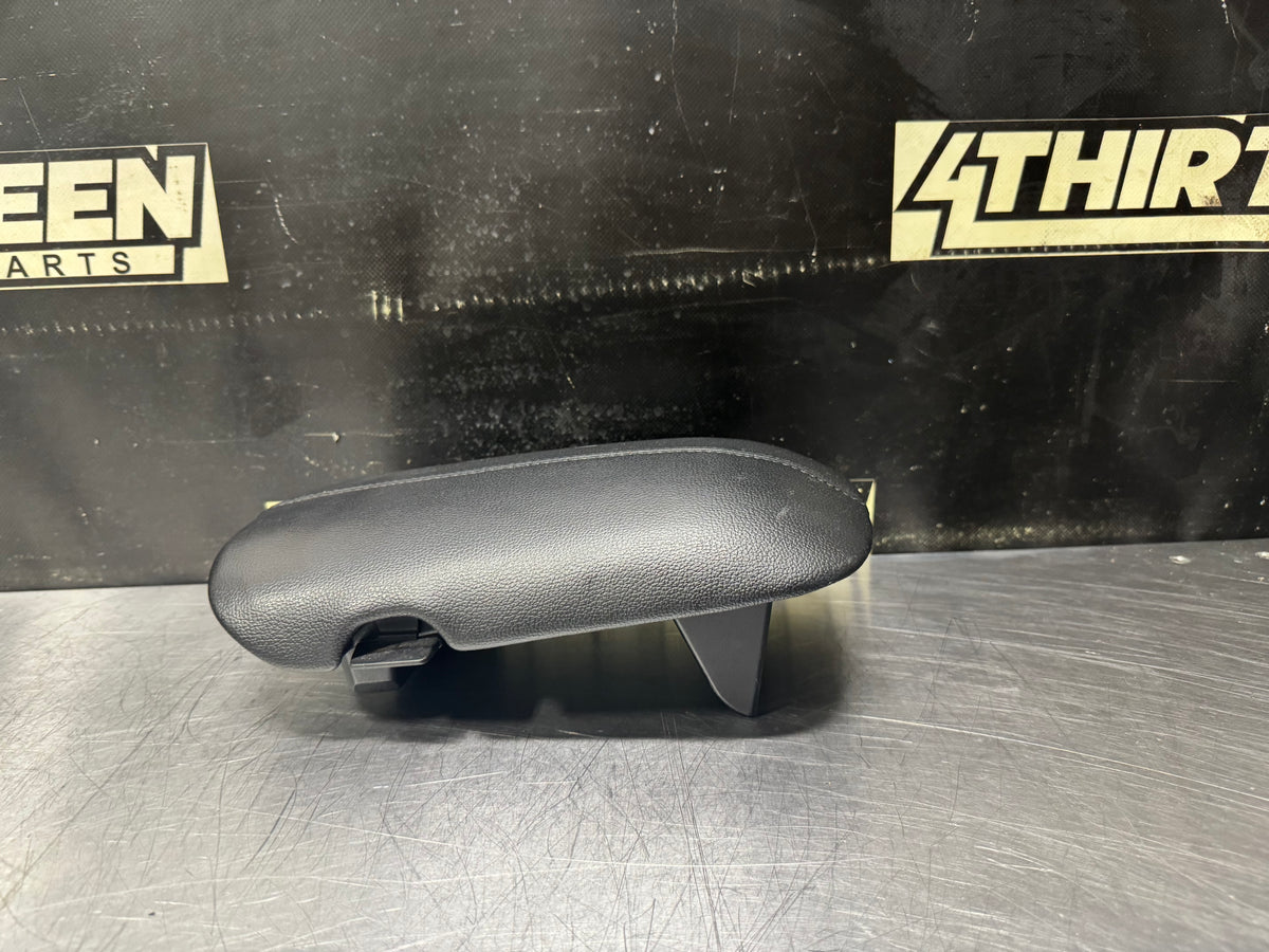 15-17 FORD MUSTANG GT CONSOLE ARMREST LID COVER LEATHER OEM #V3