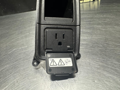 13-22 RAM 1500 2500 3500 DASH CUBBY W/ 115V AC OUTLET 1WP34DX9AA OEM #N370