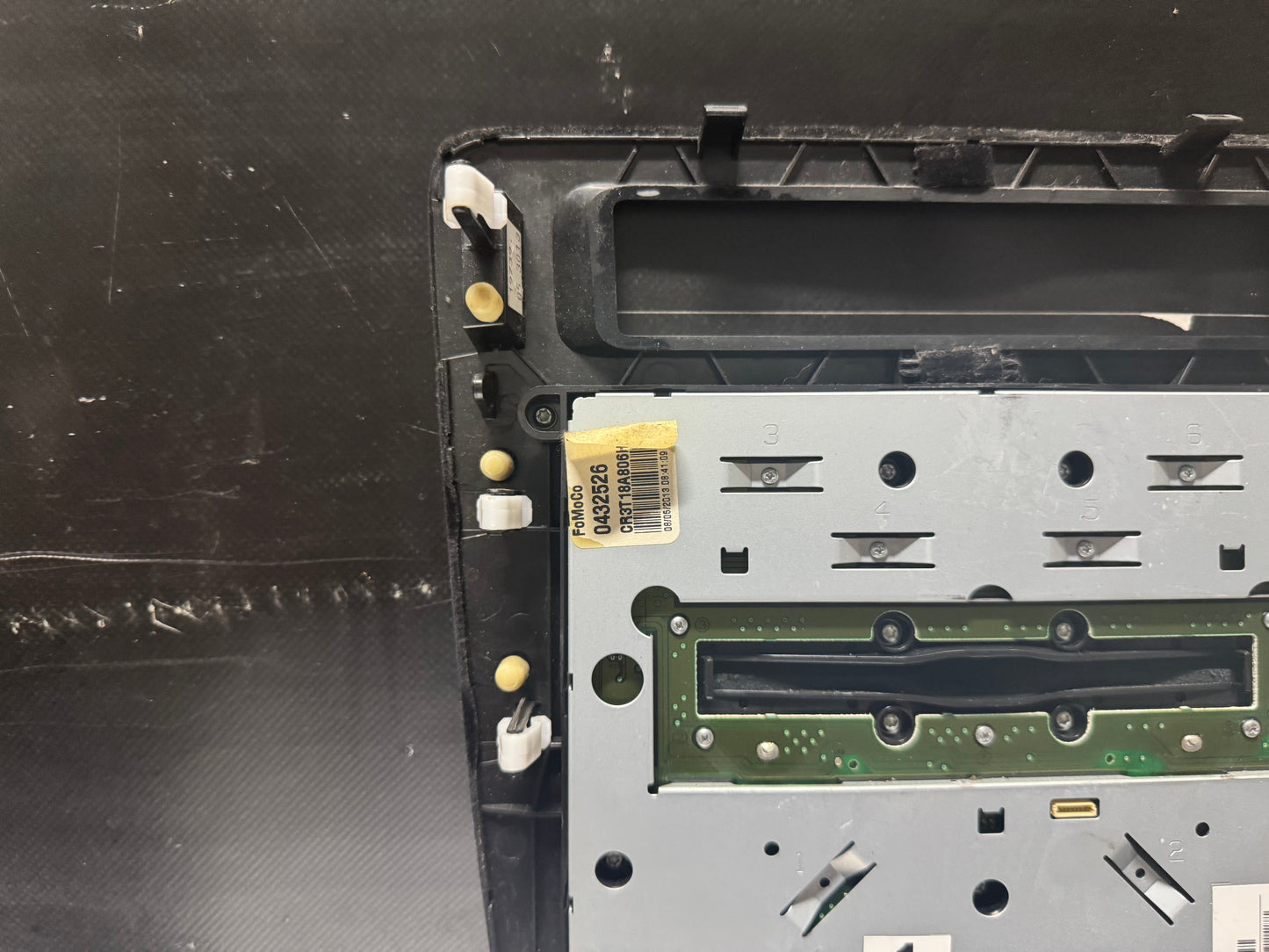 11-14 FORD MUSTANG RADIO TEMPERATURE CONTROL PANEL CR3T-18A802-JA OEM #N425
