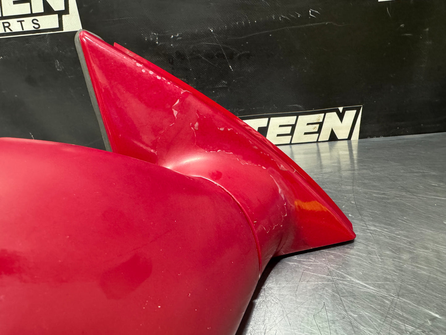 04-06 PONTIAC GTO RH PASSENGER SIDE MIRROR TORCH RED OEM 92092905 #L432