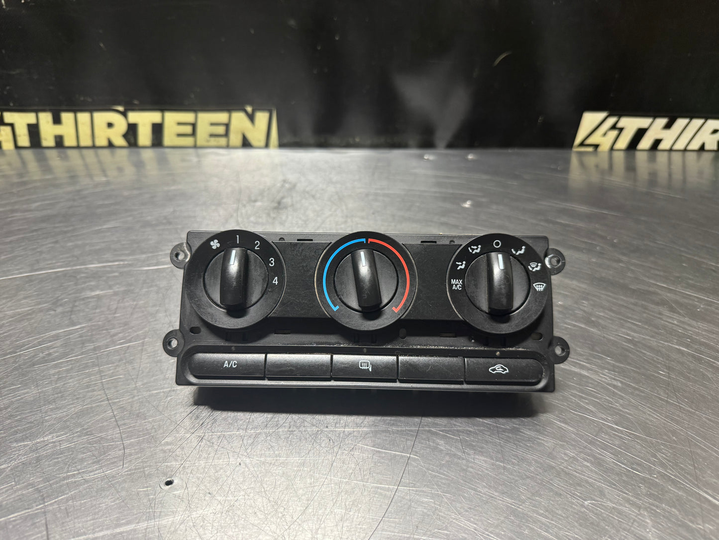 08-10 FORD F350 MANUAL HVAC CLIMATE CONTROL OEM #N765