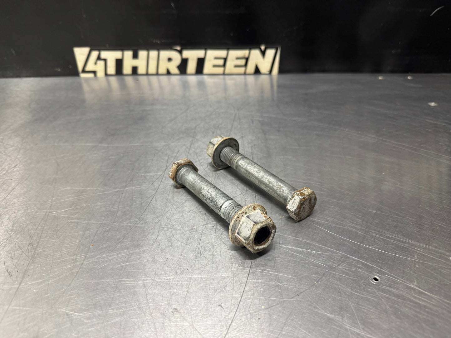 97-04 CORVETTE C5 REAR LOWER SHOCK BOLTS AND NUTS OEM #N67