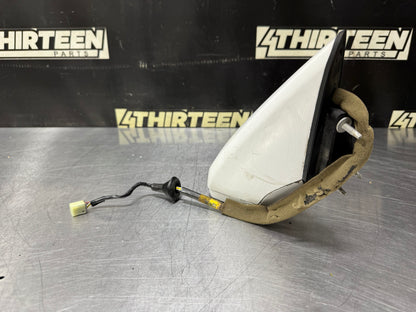 2010-2015 CAMARO HEATED LF DRIVER SIDE MIRROR WHITE #N740