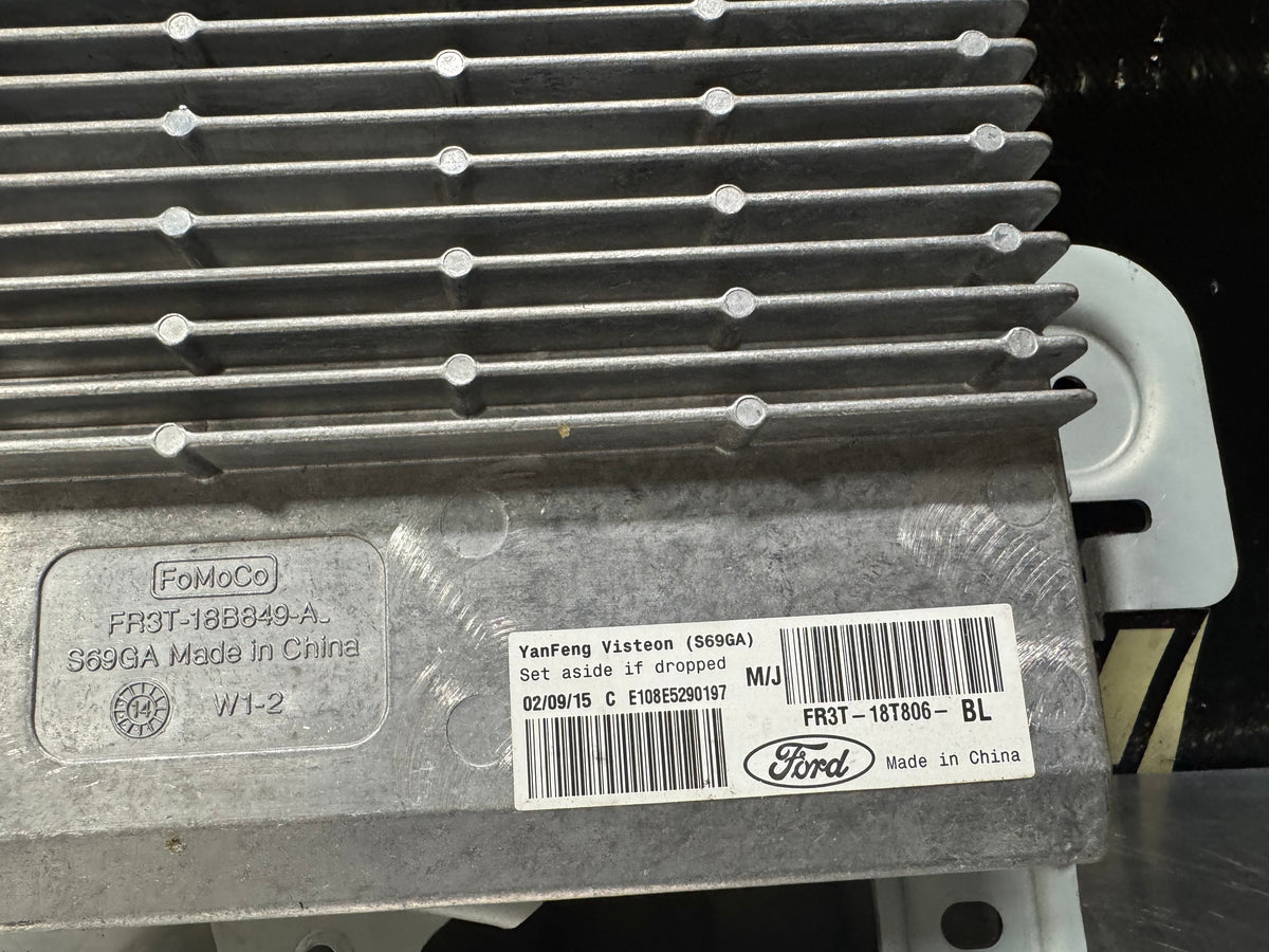 15-17 FORD MUSTANG GT RADIO AMPLIFIER FR3T-18T806-BL OEM #V63