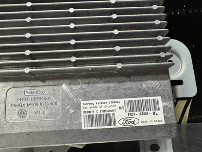 15-17 FORD MUSTANG GT RADIO AMPLIFIER FR3T-18T806-BL OEM #V63