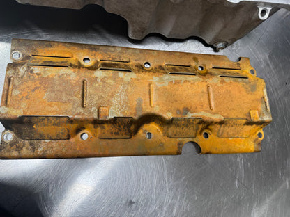 04-06 PONTIAC GTO OIL PAN LS1 LS2 OEM 5.7 6.0 FRONT SUMP OEM AND TRAY #L418