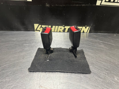 04-06 PONTIAC GTO REAR SEAT BELT RECEIVERS OEM #N614