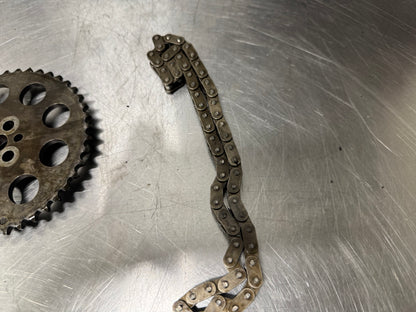 3 BOLT TIMING CHAIN WITH TIMING SPROCKET #N815
