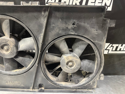 97-04 C5 CORVETTE DUAL RADIATOR FAN W/ SHROUD OEM #L490