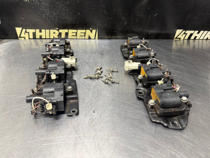 C5 CORVETTE COIL PACKS W/ BRACKETS OEM #X26